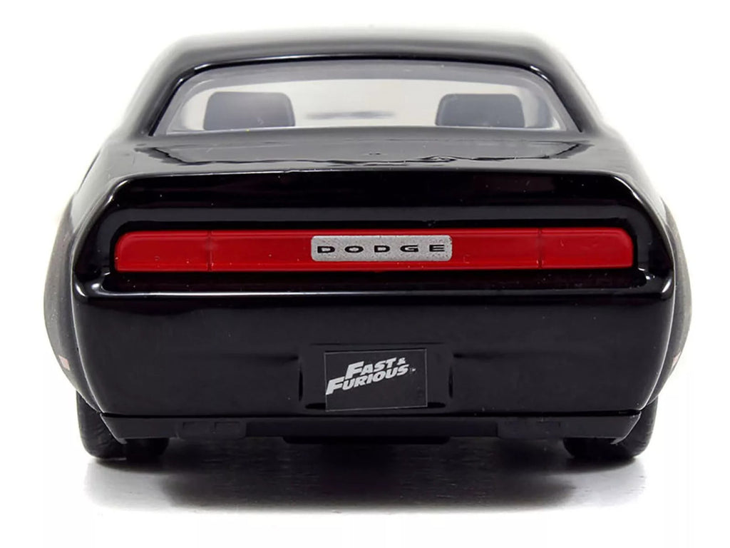 Dom's Dodge Challenger SRT8 Black "Fast & Furious" Movie 1/32 Diecast Model Car by Jada-1