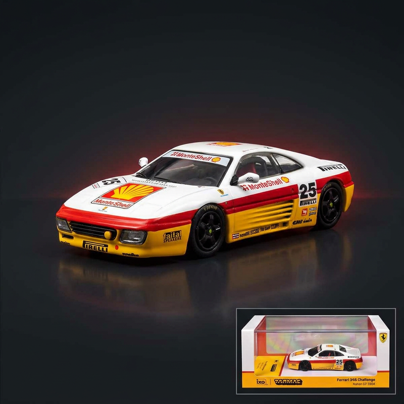 Tarmac Works 1:64 Ferrari 348 Challenge #25 - Larrauri, 1994 Italian GT